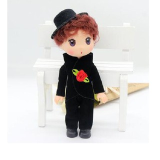 set 2 búp bê chibi nam size 18cm