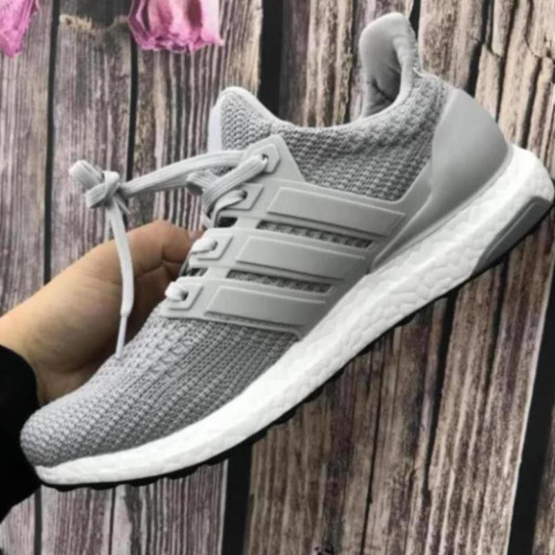 [Sale 3/3][ Giá CTV + Full box ] Giày ultra boost xám 4.0