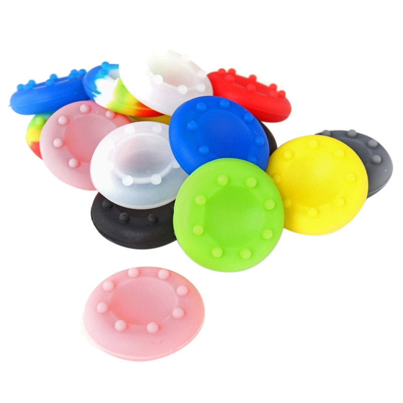 10 Nắp Silicone Bảo Vệ Nút Bấm Tay Cầm Chơi Game Ps3 Ps4 Xbox One / 360