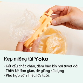 Kẹp miệng túi - [Combo 10 chiếc]  Yoko Inochi