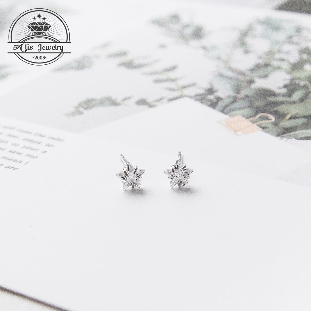 Bông Tai Bạc Ta - Bông Tai Bạc ALIS Little Star