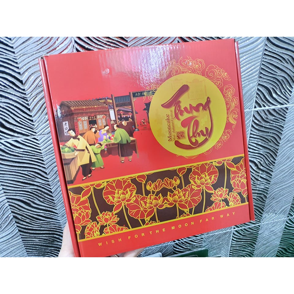 50-100 cái hộp bánh trung thu ⚡ HÀNG CAO CẤP ⚡ hộp đựng bánh chuyên dụng bìa dày cứng cáp