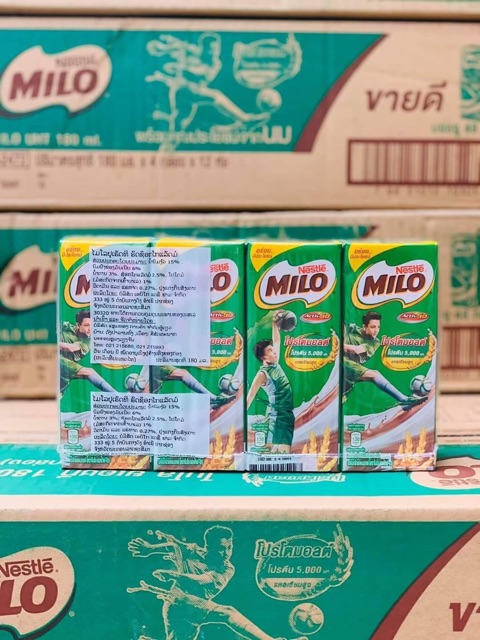 1 thùng milo thái 48 hộp 180ml