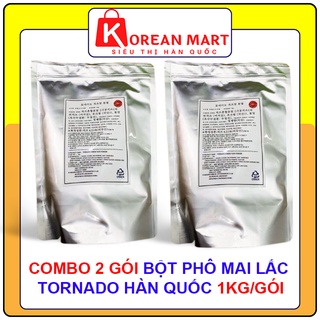 Combo 2 gói bột phô mai Tornado Hàn quốc 1kg/gói