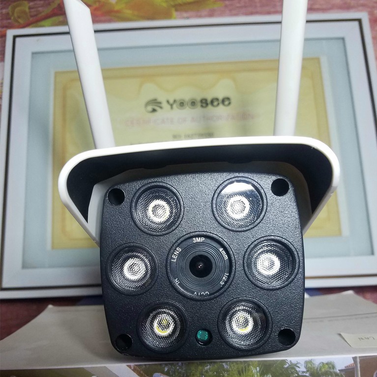 Camera Wifi Yoosee Ngoài Trời 6 Led - Đàm Thoại,Xem Đêm Có Màu,Chống Nước +Thẻ Nhớ 64GB [1 Đổi 1 Trong 10 Ngày-BH 2 Năm] | BigBuy360 - bigbuy360.vn