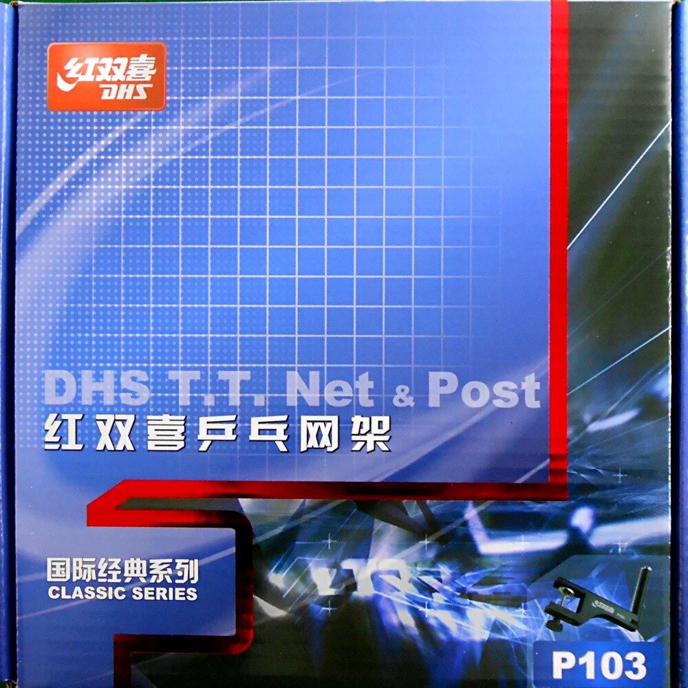 Đôi cọc lưới bóng bàn xanh DHS ⚡Free Ship⚡ tiêu chuẩn thi đấu, đầy đủ phụ kiện chính hãng