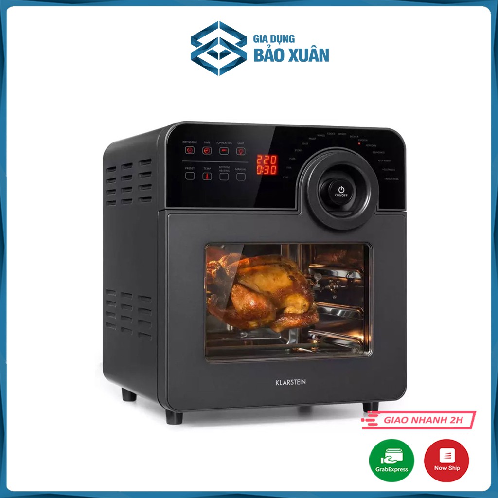 Nồi chiên không dầu KLARSTEIN 14L điều khiển cơ - 14 chức năng