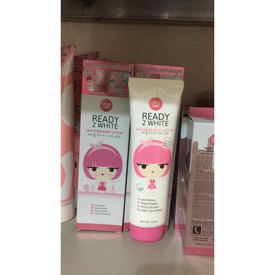 Dưỡng trắng da toàn thân Ready 2 White Body Lotion 150ml - Thái Lan | BigBuy360 - bigbuy360.vn