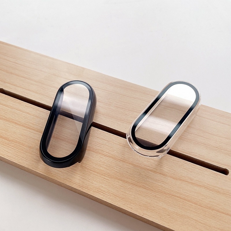 Kính Miếng Dán Bảo Vệ Màn Hình + Phim Dán Bảo Vệ Cho Đồng Hồ Thông Minh Xiaomi Mi band 7 6 5 4 Miband 7 6 5 NFC Ốp