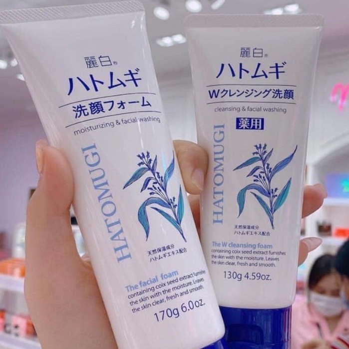Sữa Rửa Mặt Hatomugi Cleansing & Facial Washing The Facial Foam