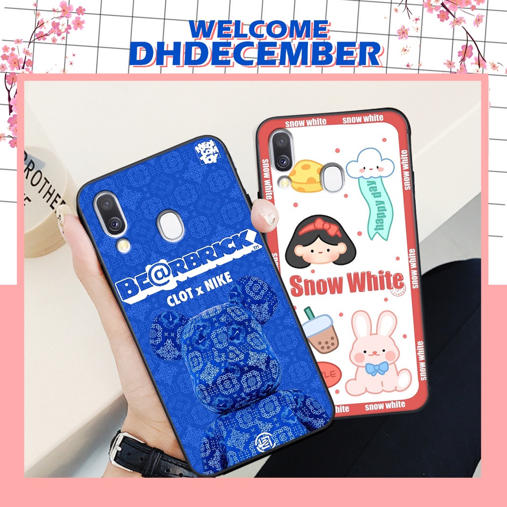 Ốp lưng Samsung A40 in hình 3D lucky, gấu Brick xinh xắn - KHÔNG NÊN BỎ LỠ