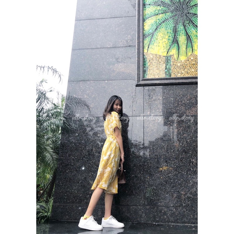 Váy hoa ulzzang thiết kế dáng dài, đầm hoa nhí vintage nữ tính 🍂 Stella Dress