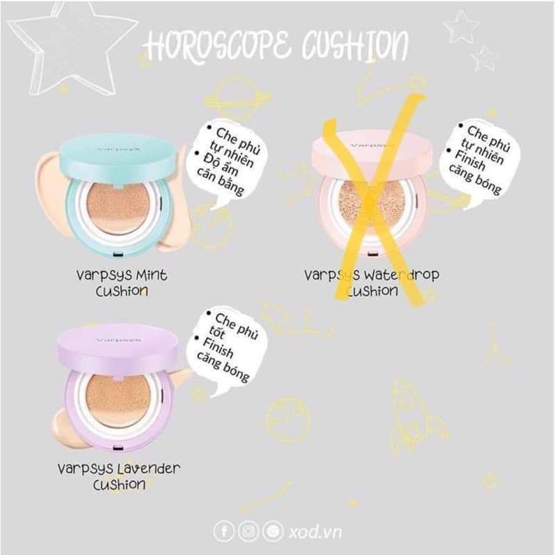 Cushion Varpsys Hàn Quốc - Săn Sale Date t4-5/2021 | BigBuy360 - bigbuy360.vn