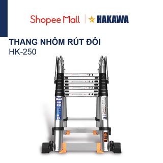 Mua Thang nhôm rút đôi Cao Cấp HAKAWA HK250 Hãng Nhật chính hãng