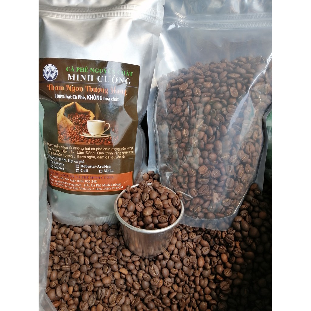 Cà phê nguyên chất rang MỘC – 250Gr Bột Cafe pha PHIN đậm vị Robusta Đăk Lăk | BigBuy360 - bigbuy360.vn