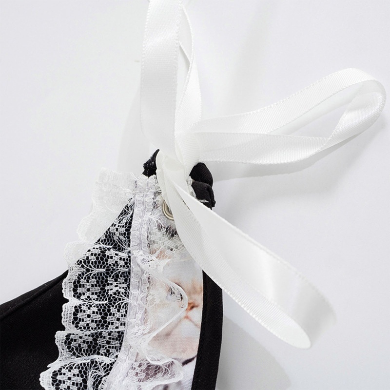 Áo Nịt Ngực Không Tay In Hình Mèo Phong Cách Vintage Gợi Cảm Cho Nữ