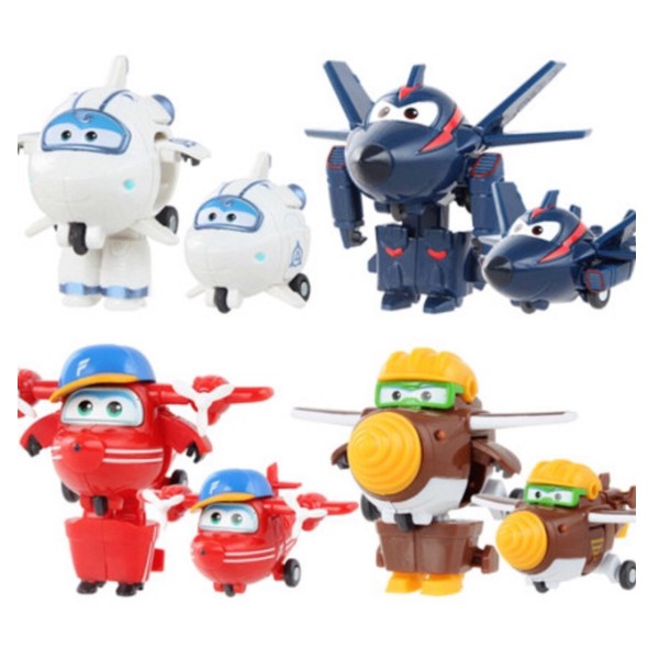 Hộp 4 nhận vật đội bay siêu đẳng super wings