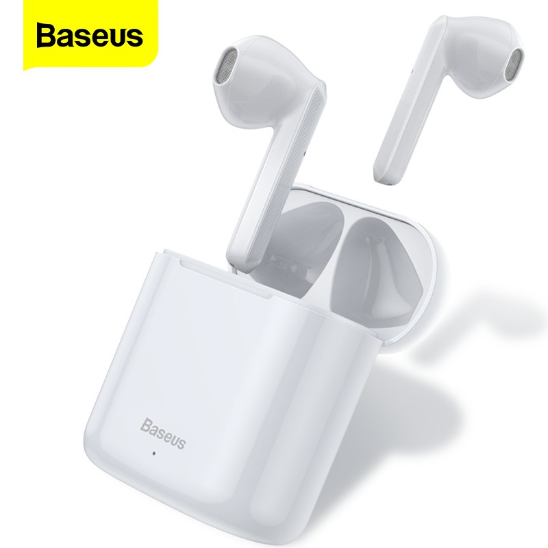 Tai nghe bluetooth Baseus Encok W09 True Wireless Earphones (TWS, Intelligent Touch Control, Stereo Bass)