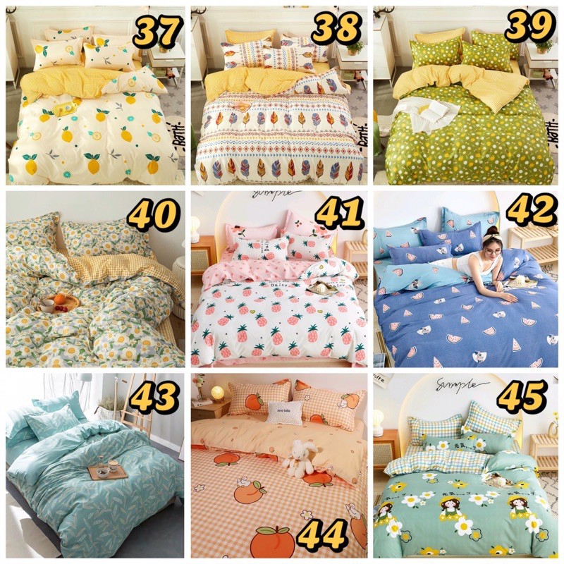 Bộ Chăn Ga Gối Cotton PoLy Nhập Khẩu Cao Cấp- Mềm Mại, Bền Màu