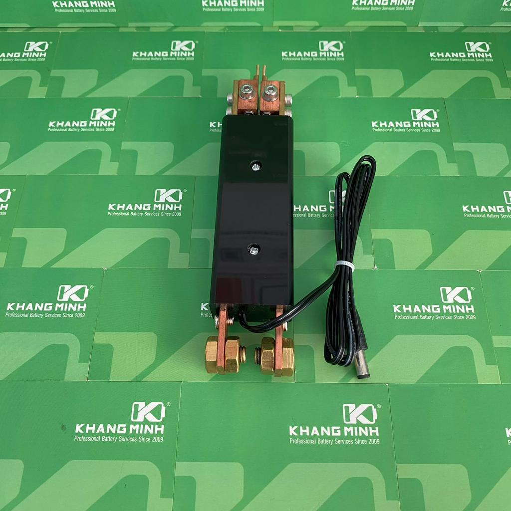 Tay hàn cân lực đúc phíp với kẹp hàn đồng dày, dùng cho các loại máy hàn cell pin