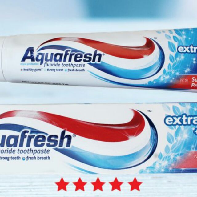 Kem đánh răng aquafresh hàng nhập khẩu của anh