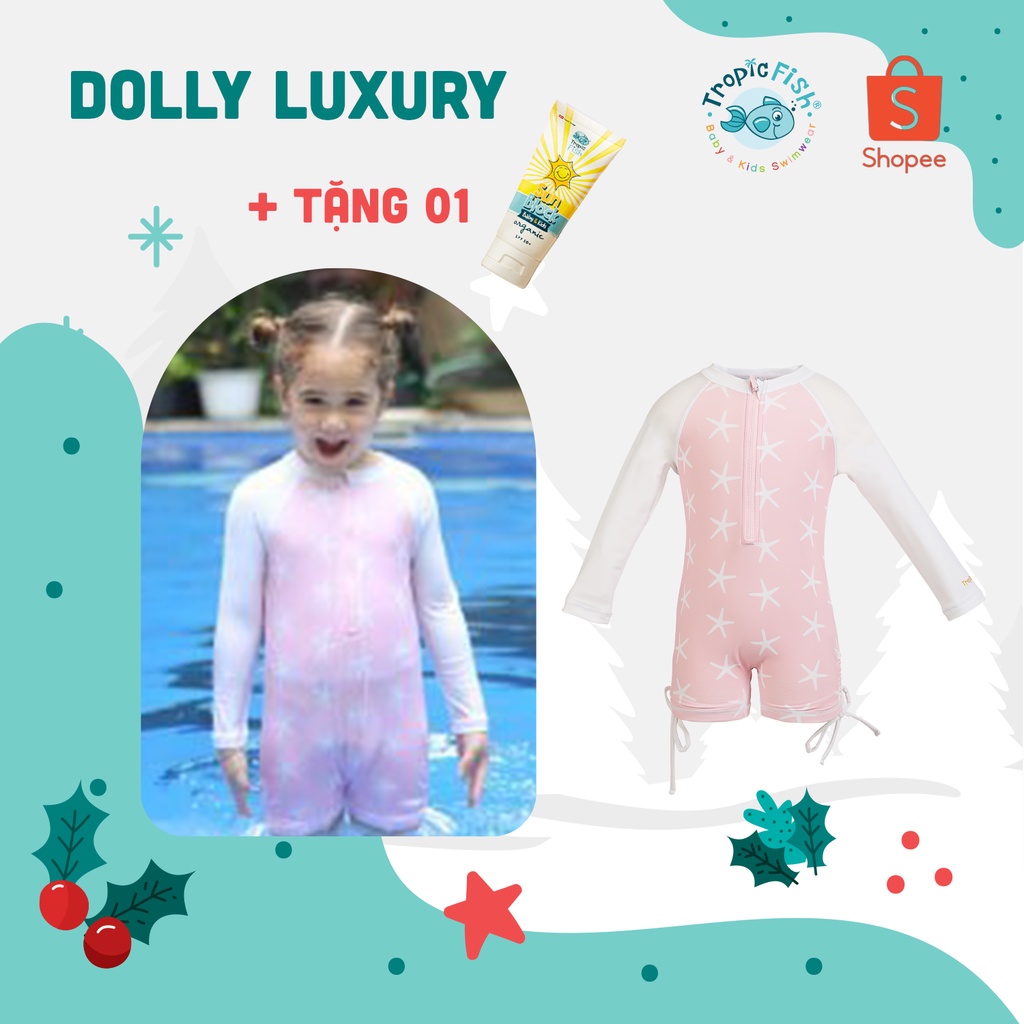 Đồ bơi chống nắng cao cấp cho bé - TropicFish Baby Swimwear Dolly Luxury