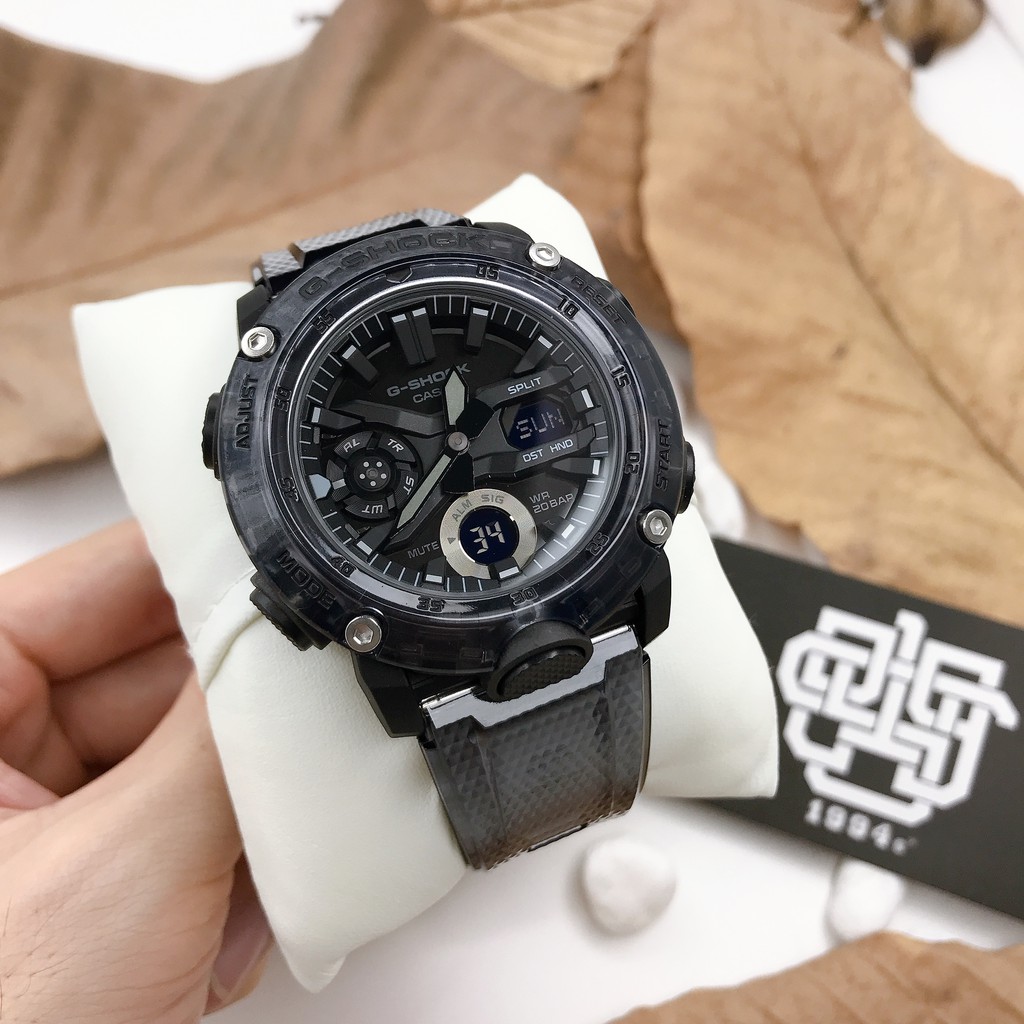 Đồng hồ nam Casio G-SHOCK GA-2000 / GA-2000SKE-8A chống va đập chính hãng