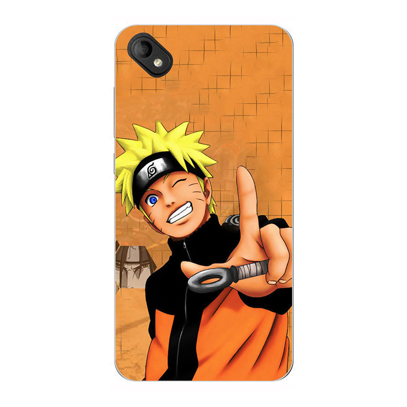 Ốp Điện Thoại Silicon Mềm In Hình Naruto Cho Wiko Sunny 2 Plus / Wiko Sunny 2 Plus