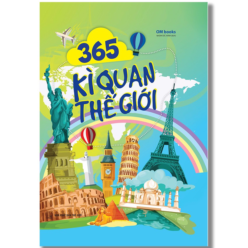 Sách- 365 Khám Phá Muôn Màu Thế Giới Dành Cho Trẻ ( Tùy Chọn)