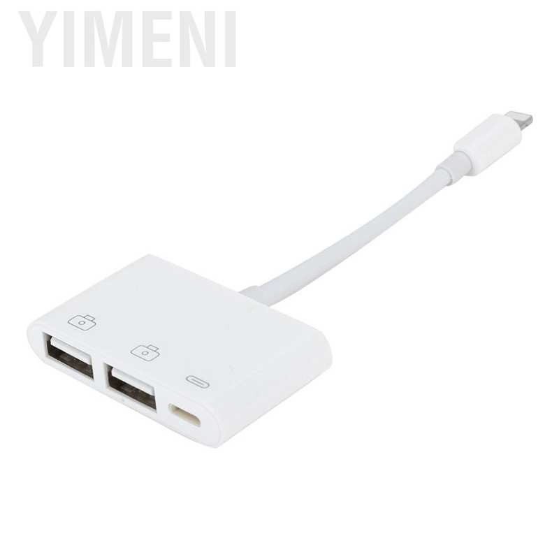 Đế Chuyển Đổi Thẻ Nhớ 3 Trong 1 Otg Usb Hub Cho Máy Ảnh / Đàn Piano / Chuột / Máy Tính / Điện Thoại Ios