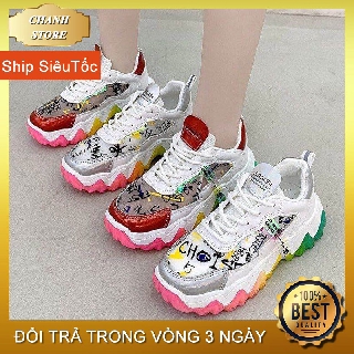 Giày nữ 💖FREESHIP📛 Giày Thể Thao Lưới Thông Thoáng Khí, Giày Nữ Nhiều Màu Phong Cách Năng Động