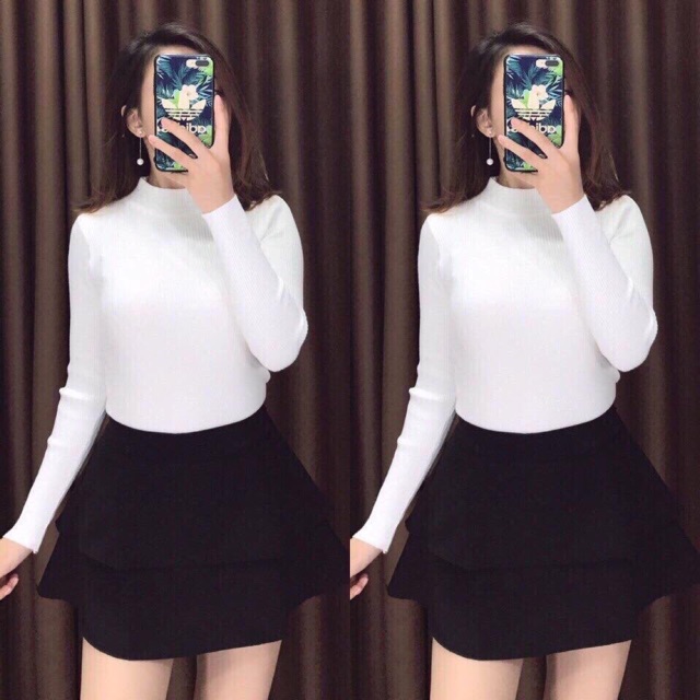ÁO LEN TĂM CỔ 3P