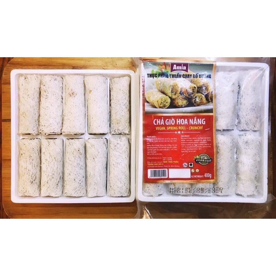 Chả giò, chả rế chay Amla - Thực phẩm đông lạnh - Giao siêu tốc - Tp. HCM