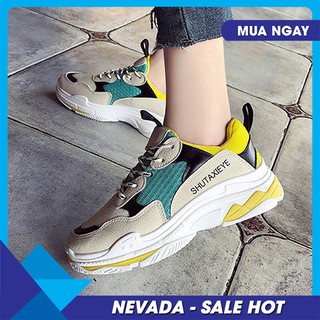 ⚡️GIÀY NỮ HOT 2019⚡️Mẫu Mới Giày Thể Thao Nữ 5cm, GIÀY ULZZANG có ảnh thật NEDA2585