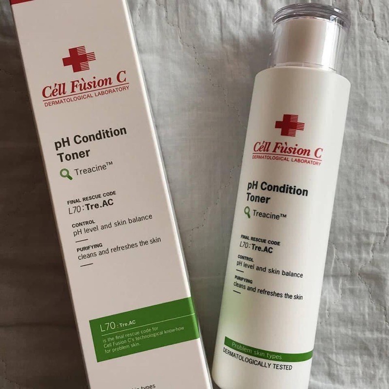 Nước hoa hồng cân bằng da Cellfusion C Tre.AC pH Condition Toner 200ml - NiNiShop