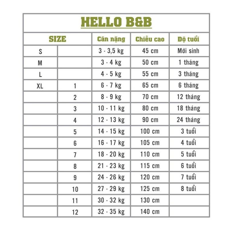 [Hello BB] Quần dài màu bé gái Hello B&amp;B Hình in ngẫu nhiên tùy size | ShopHelloBB