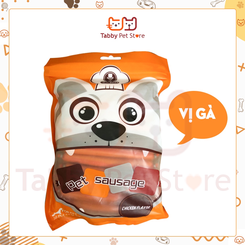 Xúc xích cho chó mèo thú cưng TAOTAOPET chính hãng Tabby Pet Store