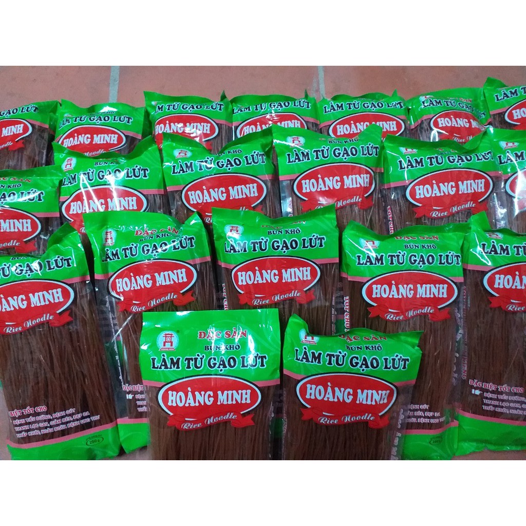 [Mã 267FMCGSALE giảm 8% đơn 500K] Gói 250g bún khô gạo lứt Hoàng Minh/CAM KẾT RẺ NHẤT SHOPEE | BigBuy360 - bigbuy360.vn