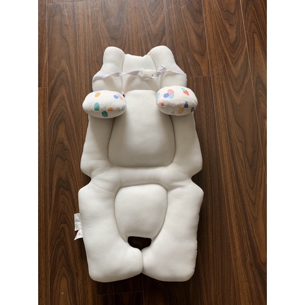 Đệm lót xe đẩy 3D chống sốc cho bé chất cotton mát phối lưới hiệu Hàn