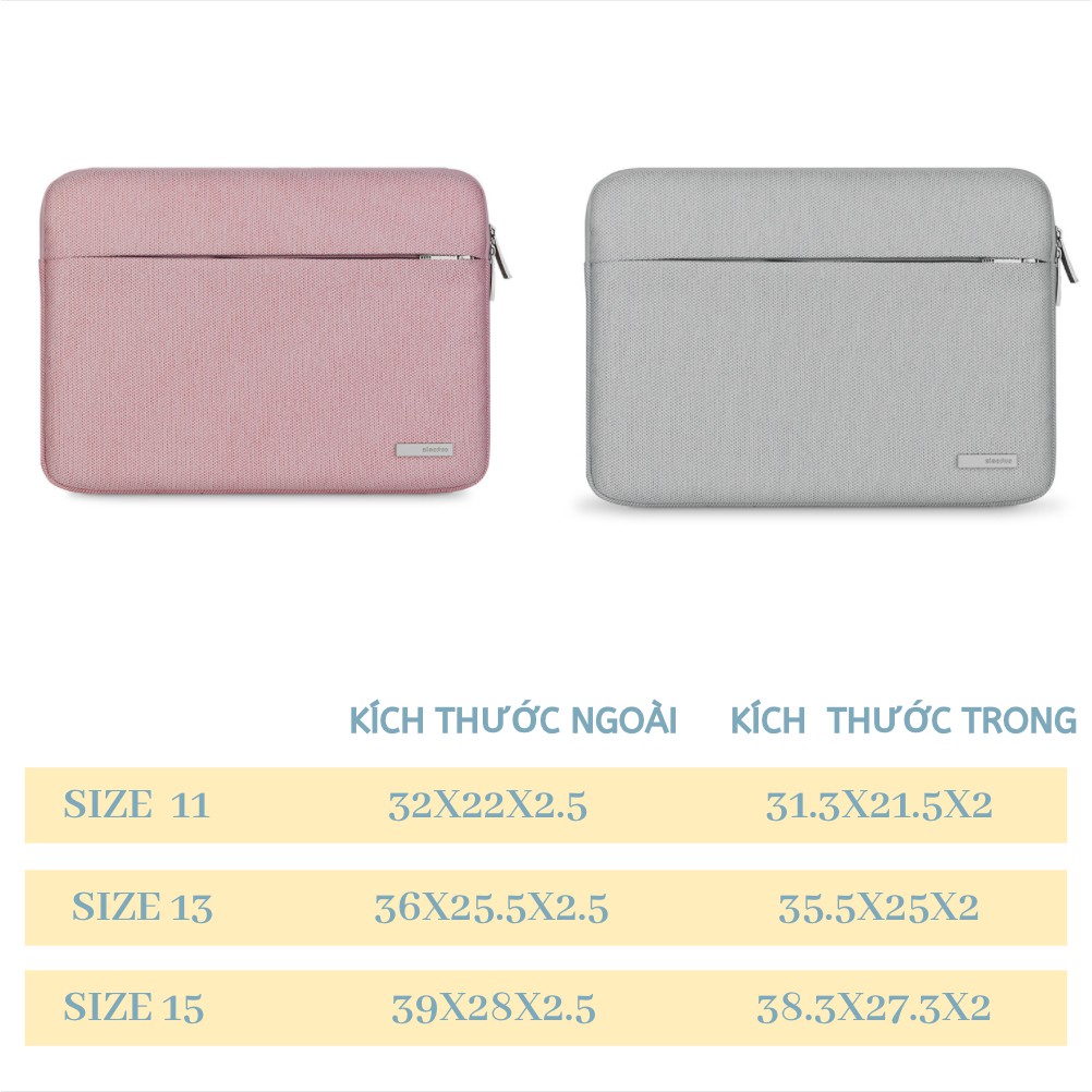 Túi chống sốc Laptop / Macbook/ Ipad cao cấp 11 13,3 14 15,6 inch Biao13C - Bảo Hành 1 Năm I Đựng Bao Da Nam Nữ II 2022