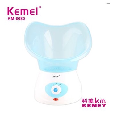 Máy xông hơi mặt, mũi Kemei 6080 cho một làn da mịn màng