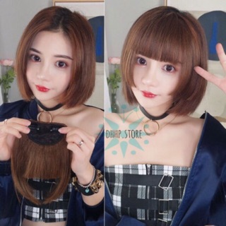 Tóc Giả Mái Có Mai Dày