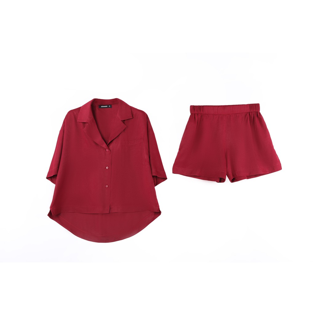 Bộ đồ ngủ nữ chất liệu tuyết tăm BN17 Charis | BigBuy360 - bigbuy360.vn