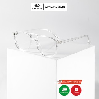 [Mã BMLT35 giảm đến 35K đơn 99K] Gọng kính cận nam nữ thời trang EYE PLUS nhựa dẻo hai cầu phong cách hàn quốc N240-073
