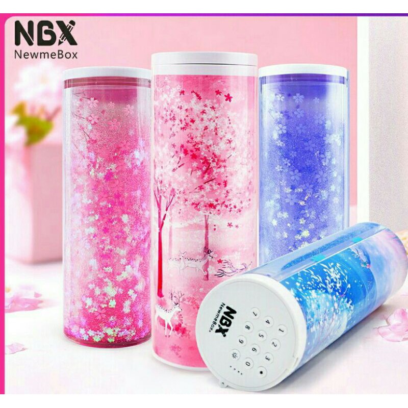 Hộp đựng bút có khóa mật khẩu dễ thương cho nam/nữ Hộp bút đa năng có mật khẩu NBX