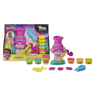 Đất nặn Playdoh tạo mẫu tóc cho Poppy Trolls