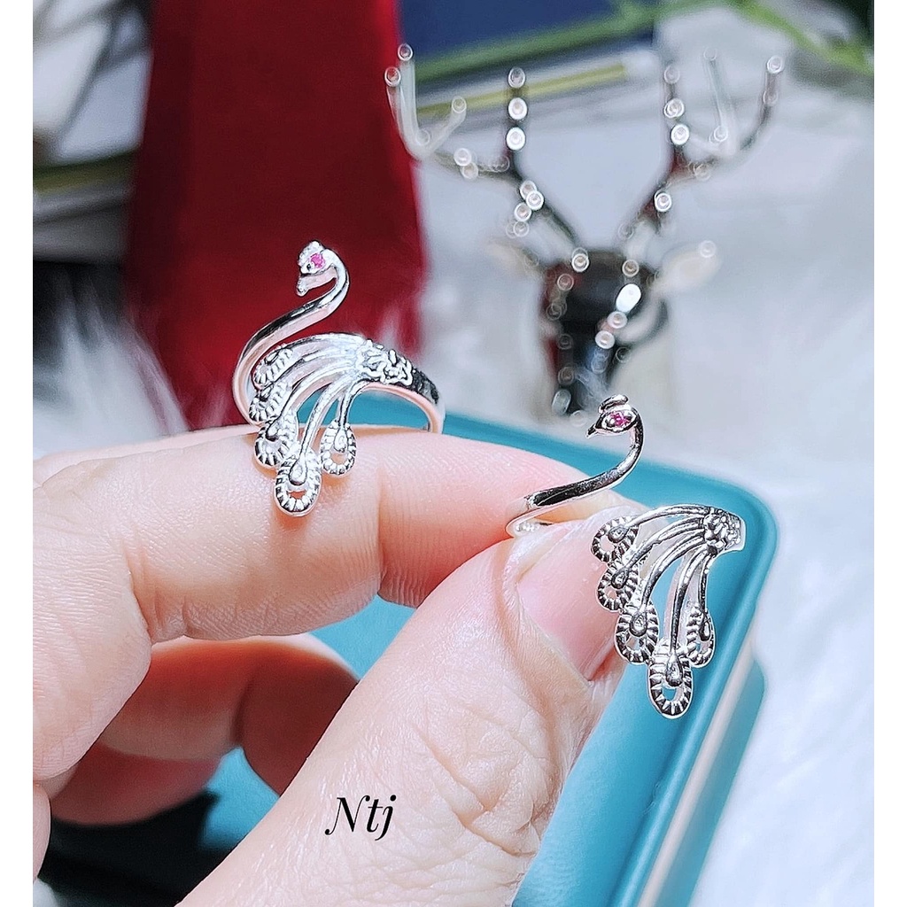 NHẪN CON CÔNG BẠC TA