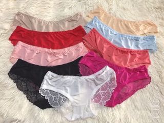 quần lót nữ thun pha ren (kèm ảnh thật sp)