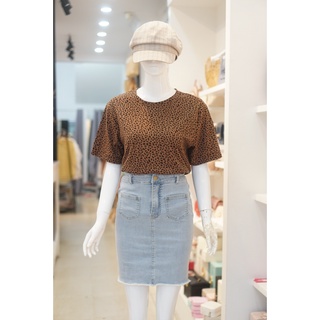 Áo Thun Nữ Cotton Da Beo 128