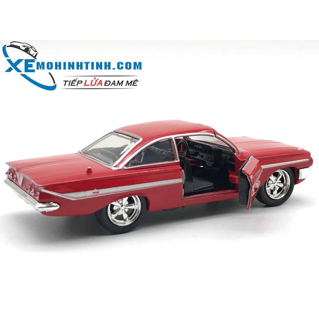 Xe Mô Hình DOM'S CHEVY IMPALA 1:32 Jada (ĐỎ)